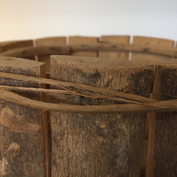 Planter Wood Natural Watering Can Shape - Picture 9 of 12